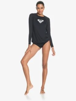 Roxy Beach Classics Long Sleeve UPF 50 Rashguard -Roxy Shop erjwr03424 beachclassicslslycraw kvj0 frt9