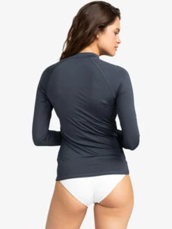 Roxy Whole Hearted Long Sleeve UPF 50 Rashguard -Roxy Shop erjwr03547 roxyw bsp0 bck1