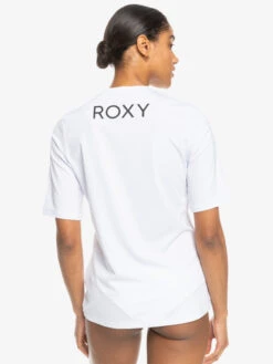 Roxy Enjoy Waves Short Sleeve UPF 50 Rashguard -Roxy Shop erjwr03549 roxyw wbb0 bck1