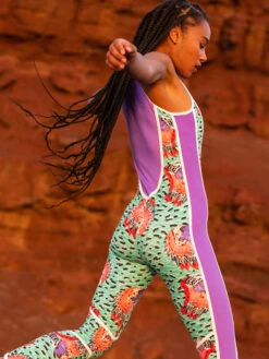 Stella Jean X Roxy UPF 50 Long Jane Wetsuit -Roxy Shop erjwr03601 roxyl gnv5 frt3