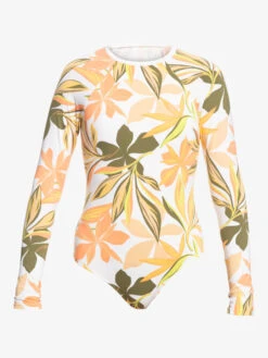 Roxy Onesie Long Sleeve One-Piece Swimsuit 9 Roxy Onesie Long Sleeve One-Piece Swimsuit -Roxy Shop erjwr03631 roxyv wbb9 frt1