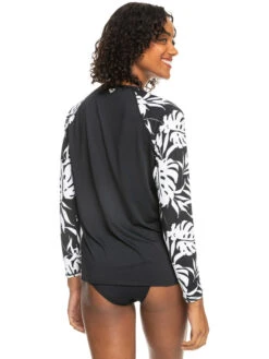 Roxy Beach Long Sleeve UPF 50 Rashguard -Roxy Shop erjwr03653 roxyw kvj0 bck1