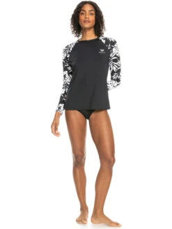 Roxy Beach Long Sleeve UPF 50 Rashguard -Roxy Shop erjwr03653 roxyw kvj0 frt9