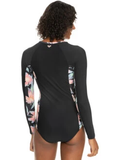 Roxy New 1mm UPF 50 Long Sleeve One-Piece Swimsuit -Roxy Shop erjwr03654 roxyw kvj0 bck1
