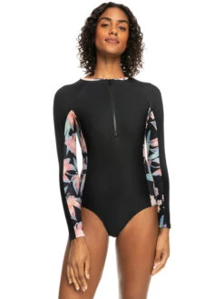 Roxy New 1mm UPF 50 Long Sleeve One-Piece Swimsuit