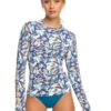 Roxy Sea Skippin Long Sleeve UPF 50 Rashguard