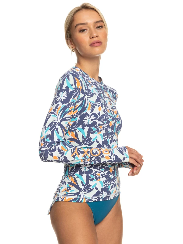 Roxy Sea Skippin Long Sleeve UPF 50 Rashguard 2 Roxy Sea Skippin Long Sleeve UPF 50 Rashguard - Image 2