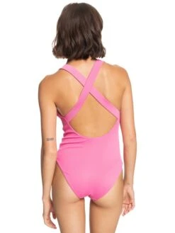 Roxy Love Rib Asia One-Piece Swimsuit -Roxy Shop erjx103414 roxyw mkh0 bck1