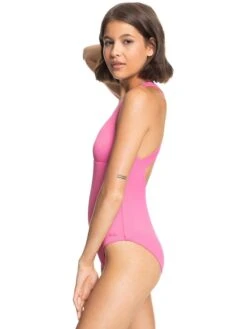 Roxy Love Rib Asia One-Piece Swimsuit -Roxy Shop erjx103414 roxyw mkh0 frt2