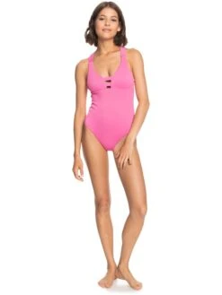 Roxy Love Rib Asia One-Piece Swimsuit -Roxy Shop erjx103414 roxyw mkh0 frt9