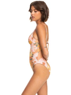 Roxy Love Rib The Muse Underwire One Piece Swimsuit -Roxy Shop erjx103463 roxyw ckn7 frt2
