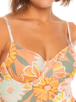 Roxy Love Rib The Muse Underwire One Piece Swimsuit -Roxy Shop erjx103463 roxyw ckn7 frt3