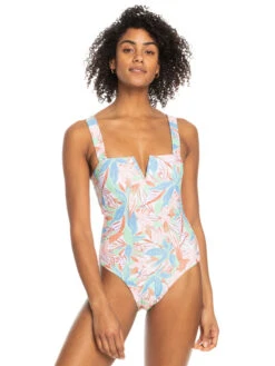 Roxy Love Rib The Coco D-Cup One Piece Swimsuit -Roxy Shop erjx103506 roxyw gfe9 frt1