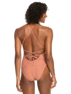 Roxy Coconut Crew One-Piece Swimsuit -Roxy Shop erjx103514 roxyw mms0 bck1