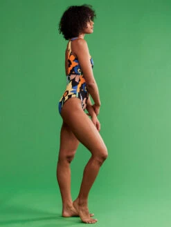 Roxy Color Jam One-Piece Swimsuit -Roxy Shop erjx103517 roxym kvj6 frt2