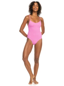 Roxy Active Rib One Piece Swimsuit -Roxy Shop erjx103529 roxyw mgj0 frt9