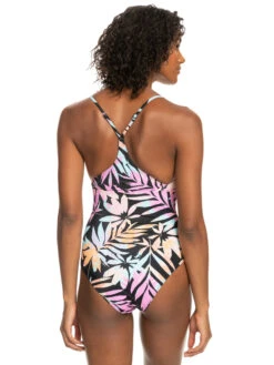 Roxy Active One Piece Swimsuit -Roxy Shop erjx103530 roxyw kvj4 bck1