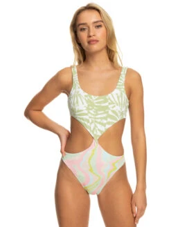 Roxy Tropics Hype Reversible One-Piece Swimsuit -Roxy Shop erjx103538 roxyw gbg3 frt3