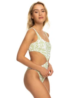 Roxy Tropics Hype Reversible One-Piece Swimsuit -Roxy Shop erjx103538 roxyw gbg3 frt5