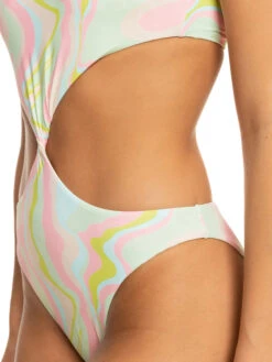 Roxy Tropics Hype Reversible One-Piece Swimsuit -Roxy Shop erjx103538 roxyw gbg3 frt8