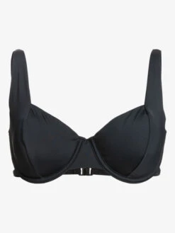 Roxy Beach Classics Underwire D-Cup Bikini Top -Roxy Shop erjx304339 roxyv kvj0 frt1