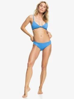 Roxy Love The Surf Knot Triangle Bikini Top -Roxy Shop erjx304646 roxyw bla0 frt9
