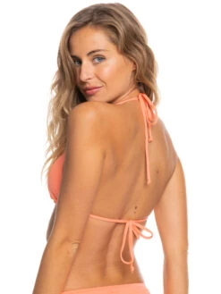 Roxy Beach Classics Tiki Triangle Bikini Top -Roxy Shop erjx304719 roxyw mhf0 bck1