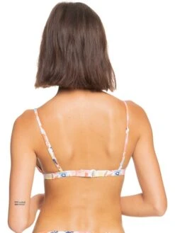 Roxy Printed Beach Classics Fixed Triangle Bikini Top -Roxy Shop erjx304720 roxyw wbb6 bck1
