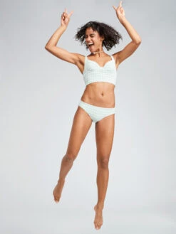 Roxy Check It Tank Underwire Bikini Top -Roxy Shop erjx304817 roxym gfe6 bck9