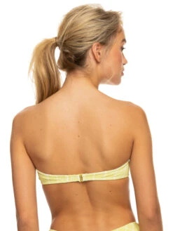 Roxy Salty Shine O-Ring Bandeau Bikini Top -Roxy Shop erjx304863 roxyw gfj1 bck1