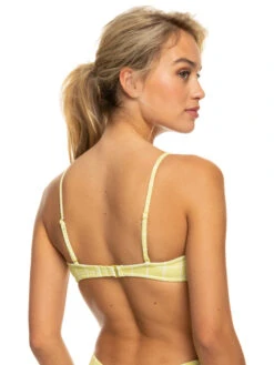 Roxy Salty Shine O-Ring Bandeau Bikini Top -Roxy Shop erjx304863 roxyw gfj1 bck2