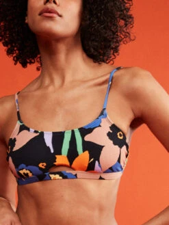 Roxy Color Jam Bralette Bikini Top -Roxy Shop erjx304938 roxym kvj6 frt4