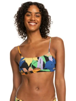 Roxy Color Jam Bralette Bikini Top -Roxy Shop erjx304938 roxyw kvj6 frt1