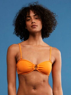 Roxy Color Jam Bandeau Bikini Top -Roxy Shop erjx304957 roxym tng frt1