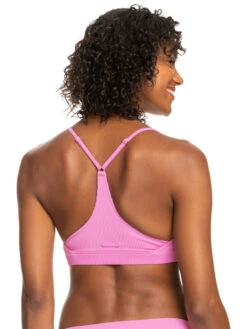 Roxy Active Rib Tri Bra Bikini Top -Roxy Shop erjx304965 roxyw mgj0 bck1