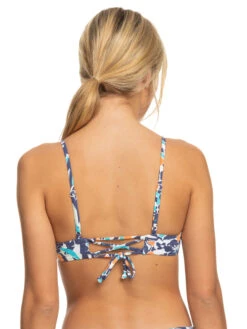 Roxy Printed Beach Classics Athletic Triangle Bikini Top -Roxy Shop erjx305008 roxyw bng6 bck1