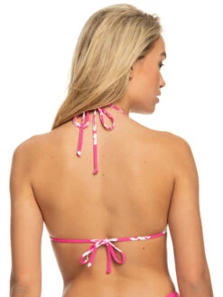 Roxy Printed Beach Classics Elongated Bikini Top -Roxy Shop erjx305012 roxyw mjy6 bck1