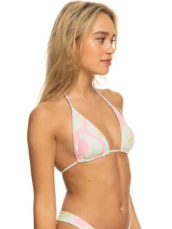 Roxy Tropics Hype Reversible Tiki Tri Bikini Top -Roxy Shop erjx305015 roxyw gbg3 frt2