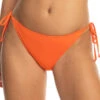 Roxy Beach Classics Tie Side Solid Bikini Bottoms