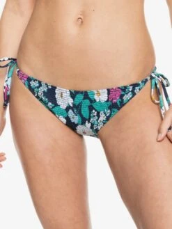 Roxy Blossom Babe Tie Side Bikini Bottoms -Roxy Shop erjx404366 roxyw bsp7 frt1