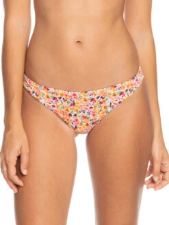 Roxy Printed Beach Classics Cheeky Bikini Bottoms