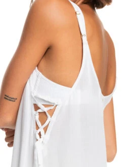 Roxy Beachy Vibes Solid Beach Cover-Up Dress -Roxy Shop erjx603266 roxyw wbb0 frt3