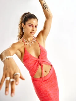 Roxy Bold As Love Halter Dress