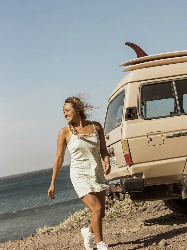 Roxy Shine A Light Woven Strappy Dress 1 Roxy Shine A Light Woven Strappy Dress