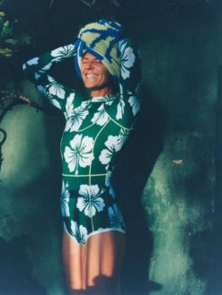 Roxy Digi High Long Sleeve One-Piece Swimsuit -Roxy Shop urjwr03201 roxyl gsj8 frt5