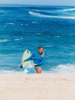 Roxy Always Surf Long Sleeve UPF 50 Rashguard 11 Roxy Always Surf Long Sleeve UPF 50 Rashguard -Roxy Shop urjwr03205 roxyl bpc0 frt3